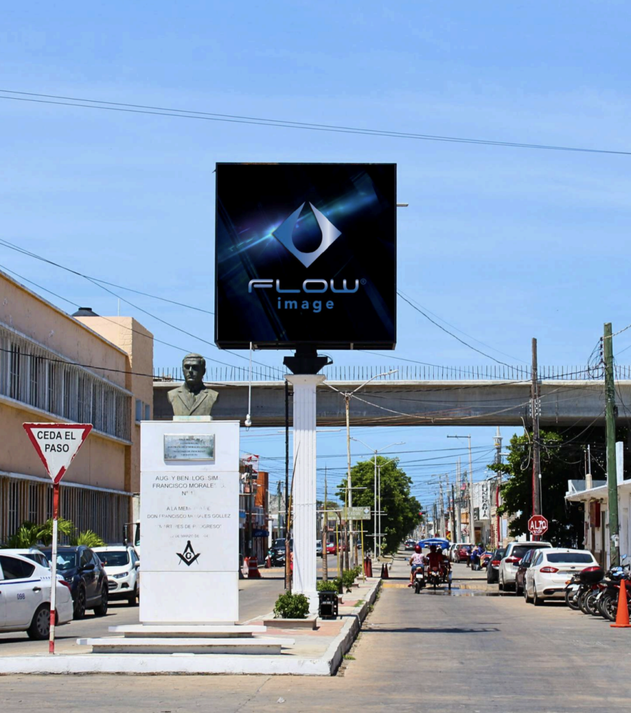 pantalla publicitaria progreso yuxatan